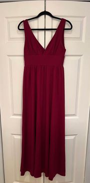 Burgundy Formal Dress