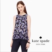 Kate Spade Hydrangea Double Layer Tank Large New with tags!