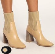 LuLu’s Square Toe Booties