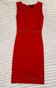 Worthington orange dress | Size 8 fits like size 4