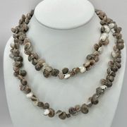Seashell snail Lei necklace
