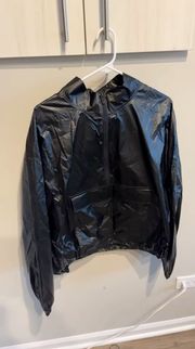 Black Rain Coat