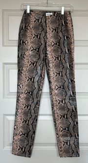 Revolve  NWT Snakeskin Pants