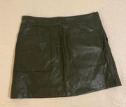 Forever 21 Leather Skirt