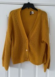 Mustard Cardigan