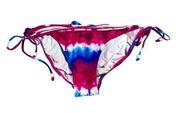 Xhilaration Women's XL Tie Dye Bikini Bottom NWT