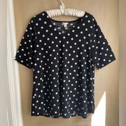 Cato Polka Dot Blouse - Medium