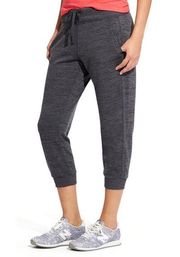 Athleta  DOWNPLAY CAPRI Joggers Flint Grey Heather Size Medium