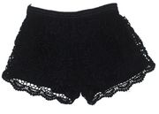 Black Lace Shorts