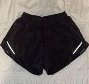 Black lulu lemon 2.5 hotty hot low rise