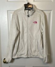 The North Face White Fleece Jacket