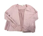 Ted Baker London Pink Pleated Cardigan | Size 3