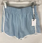 NWT Abound Nordstrom Casual Shorts Blue White XXS