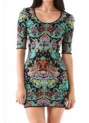 Torn By Ronny Kobo Casey Parisian Folklore Dress