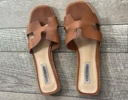 Steve Madden Size 7 Brown Sandals