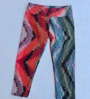 Abstract Print Leggings