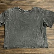 Plain gray T-shirt