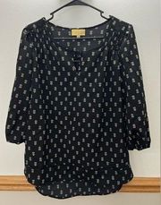 Princess Vera Wang Boho Blouse Size Xs