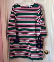 Draper James X Eloquii striped shift dress NWOT