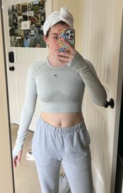 Gymshark Long-sleeve Crop Top