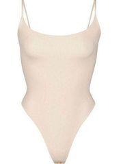 Fits Everybody Cami Thong Bodysuit in Sand Size XXS NWT