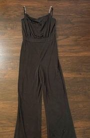 Jason Wu black sleeveless wide leg jumpsuit - S NWT