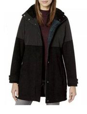 NWT Pendleton Coat Black Women's Steamboat Cascade Waterproof Metro Medium