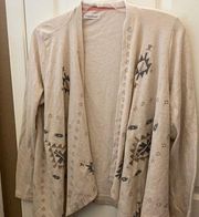 Maurice's  open front cardigan 1 1x