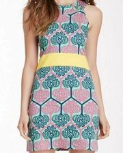 Tracy Negoshian Floral Printed Sheath Dress