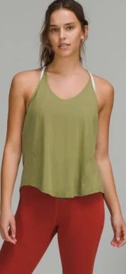 Model Silk Yoga Tank