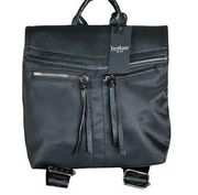 Botkier Womens Trigger Mini Backpack Bag Black Purse Adjustable Travel Commuter