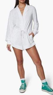 New. Danielle Bernstein terry knit romper. Runs big. XS.