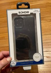 Bondir NWB Clear Coat phone Case Anti-microbial Drop test certified shock resistant and scratch   Fits: IPhone 11 pro - Xs - X