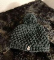 Spyder BRRR BERRY Women's Knit Winter Snow Ski Pom Hat Black  -Osfm