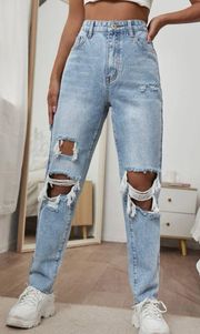 Light Wash Denim Jeans