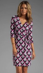 DVF Diane Von Furstenburg ‘New Julian Two’ Silk Wrap Dress