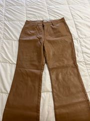 Faux Leather Pants