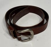 Fossil studded genuine leather belt size medium