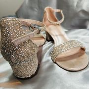 Bride Rhinestones Sandals - Brush Color 