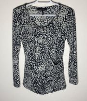 Robert Rodriguez Natalie faux wrap blouse size XS