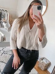 Cabi cropped sweater