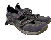 Chaco Outcross Evo Mary Jane Hiking Shoes Purple Gray Women's Size 11 *READ