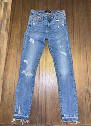 Harper Low Rise Ankle Jeans