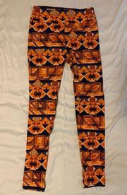 Orange Os Leggings