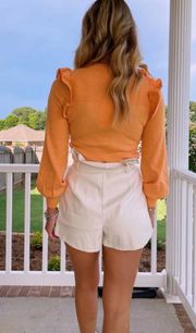 Light Orange Sweater! 