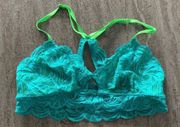 Green Lace Bralette