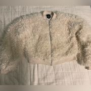 Wild Fable Off white fluffy jacket