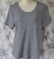 Rebecca Malone striped tee size xl