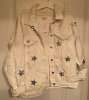 Star Jean Jacket (tags Still Attached) 