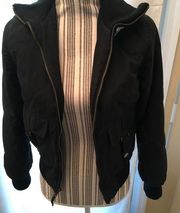 Black Bomber Jacket XS